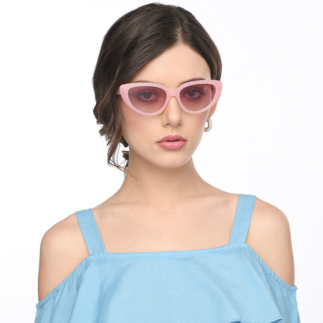 Vincent Chase Online Pink Full Rim Cat Eye right side