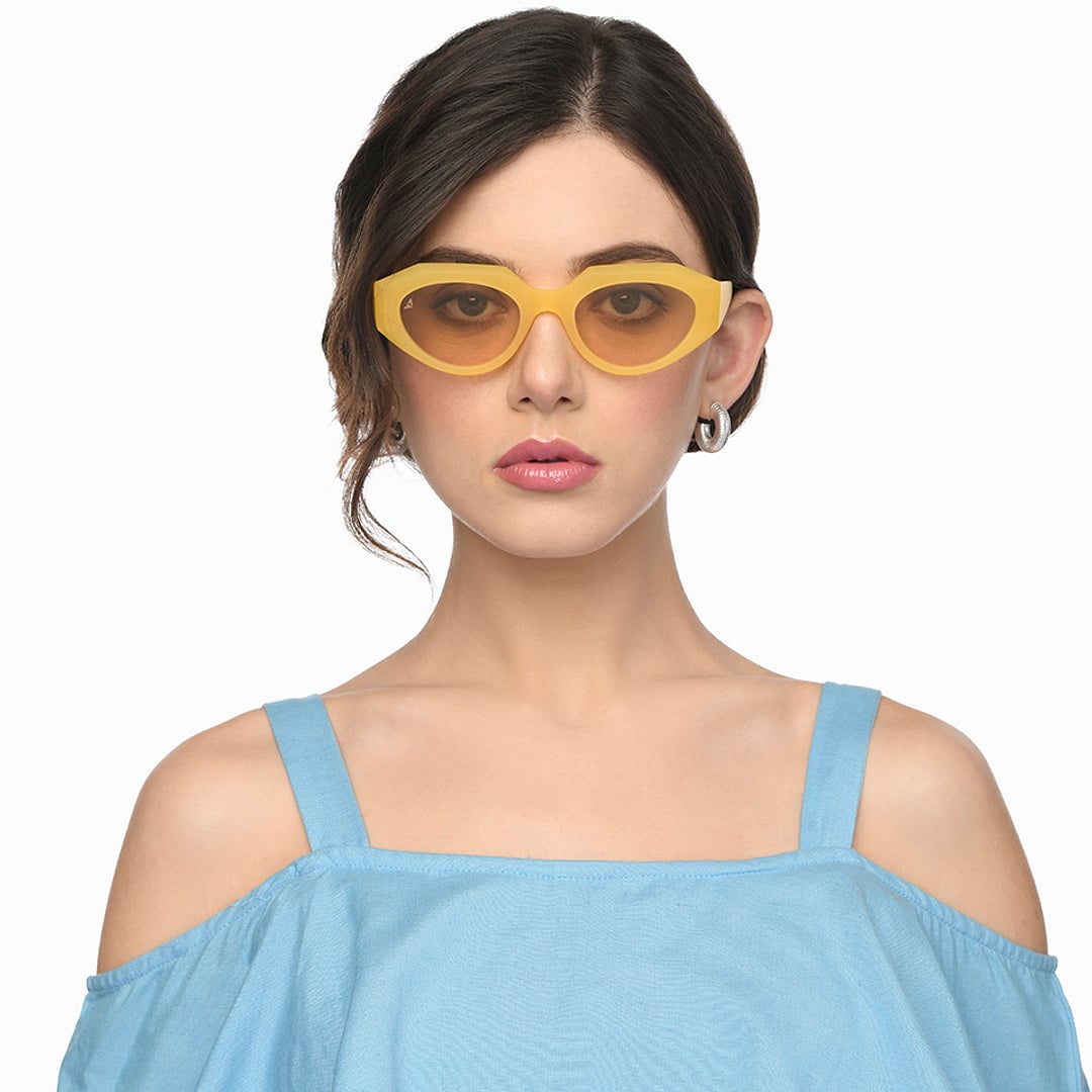 Vincent Chase Online Yellow Full Rim Geometric right side