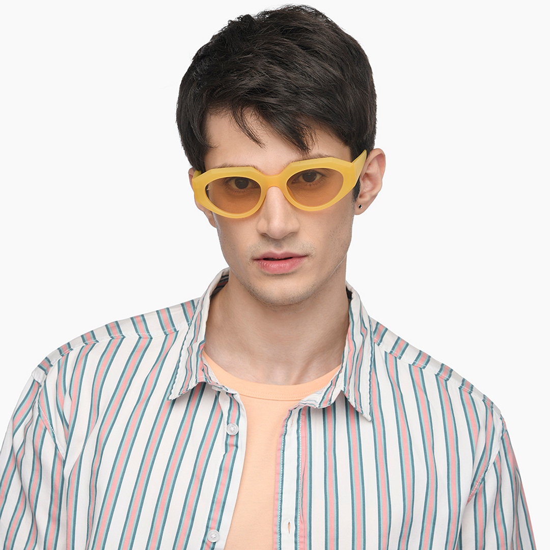 Vincent Chase Online Yellow Full Rim Geometric right side