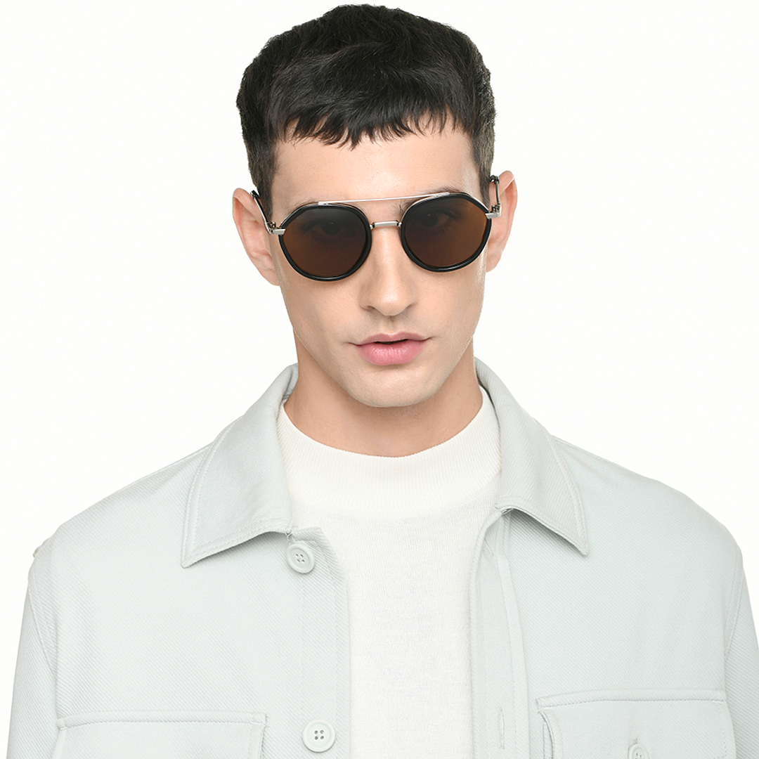 Vincent Chase Online Black Full Rim Round right side