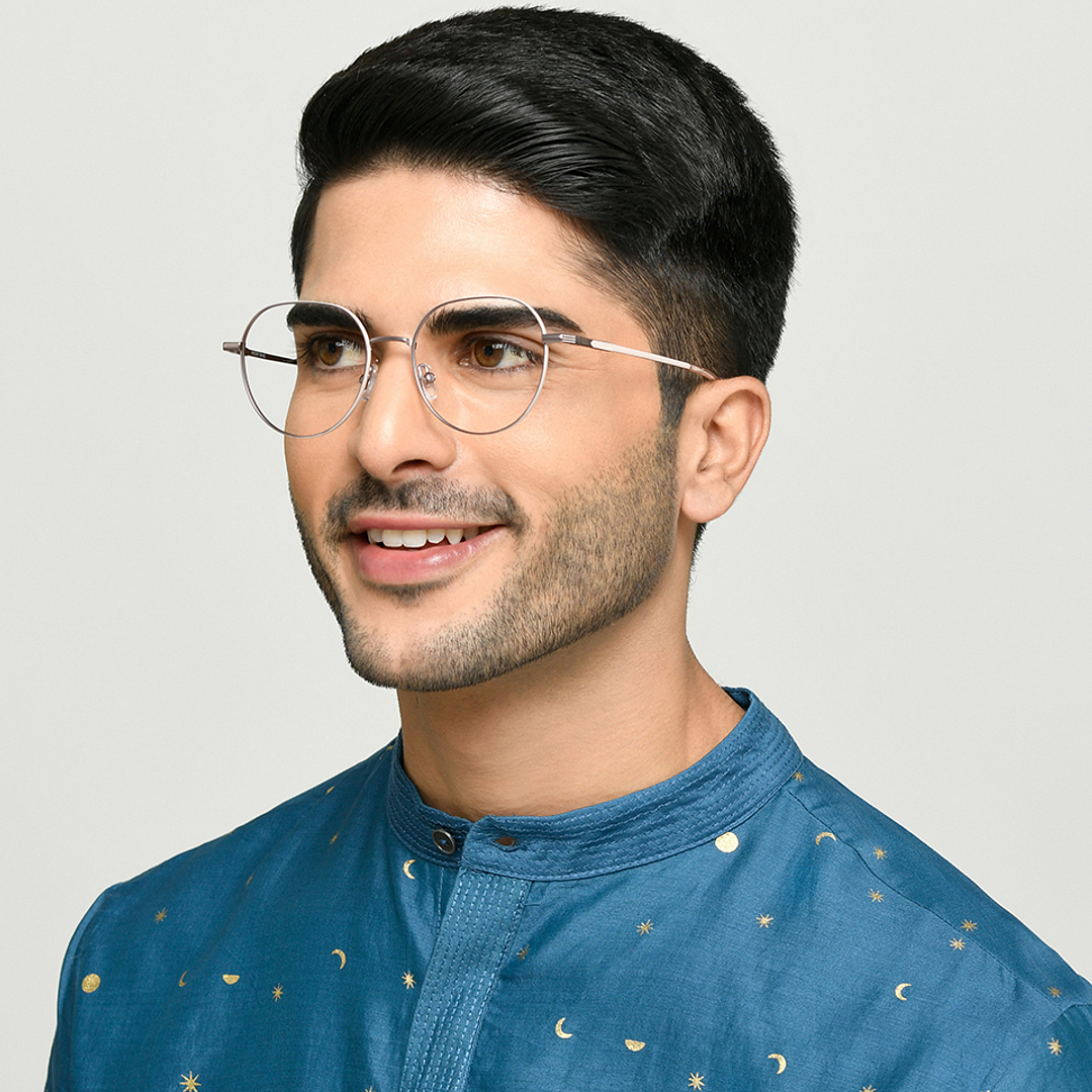 Vincent Chase Online Purple Full Rim Round left side