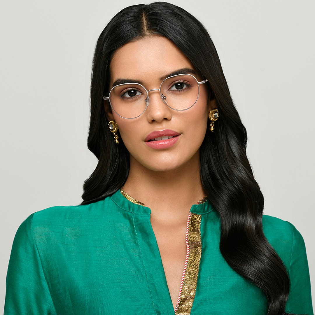 Vincent Chase Online Purple Full Rim Round left side