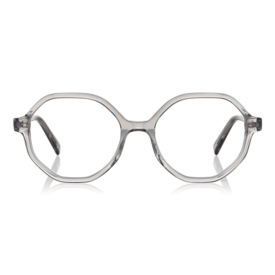 +NICHE Light Gray Full Rim Polygon right side