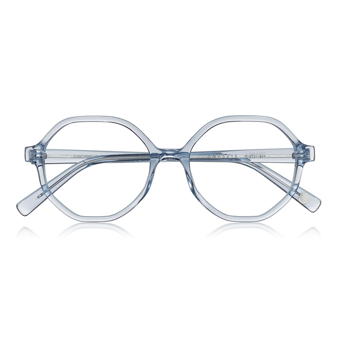 +NICHE Sky Blue Full Rim Polygon right side