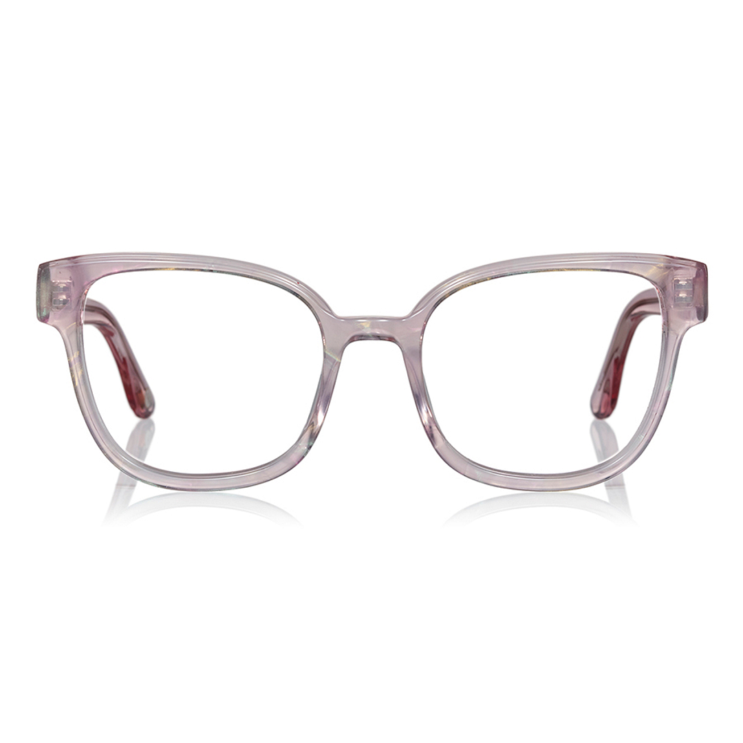 +NICHE Clear Pink Full Rim Fox right side