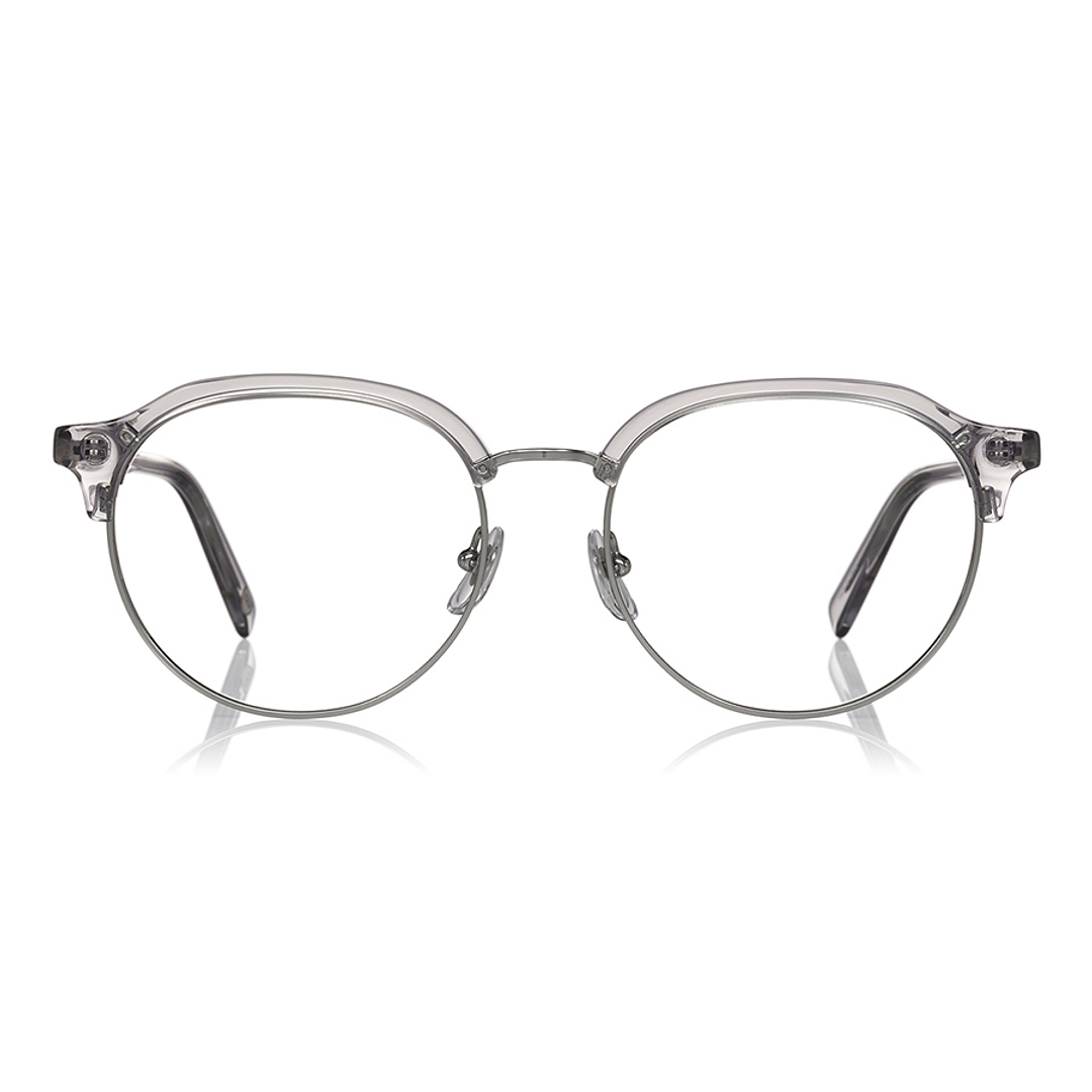 +NICHE Light Gray Full Rim Sirmont Glasses right side