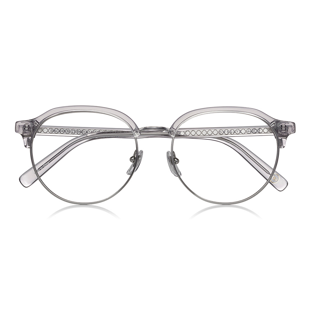 +NICHE Light Gray Full Rim Sirmont Glasses right side