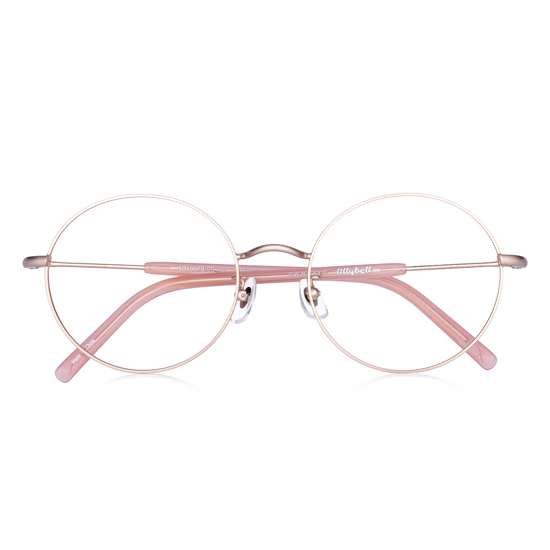 +NICHE Rose Gold Full Rim Round right side