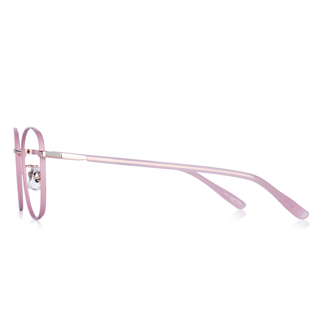 +NICHE Pink Full Rim Square right side