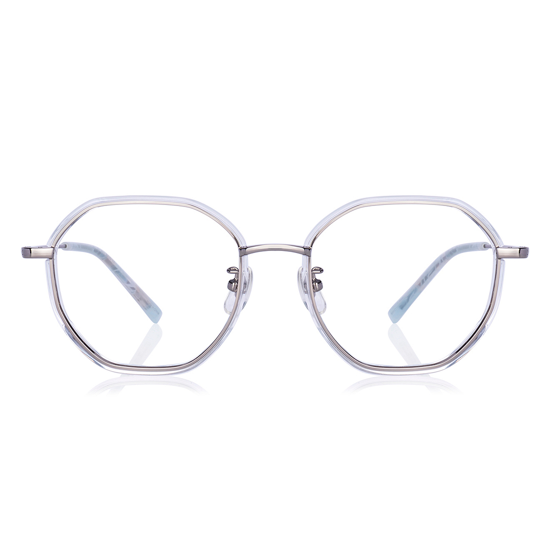 +NICHE Light Gunmetal Full Rim Polygon right side