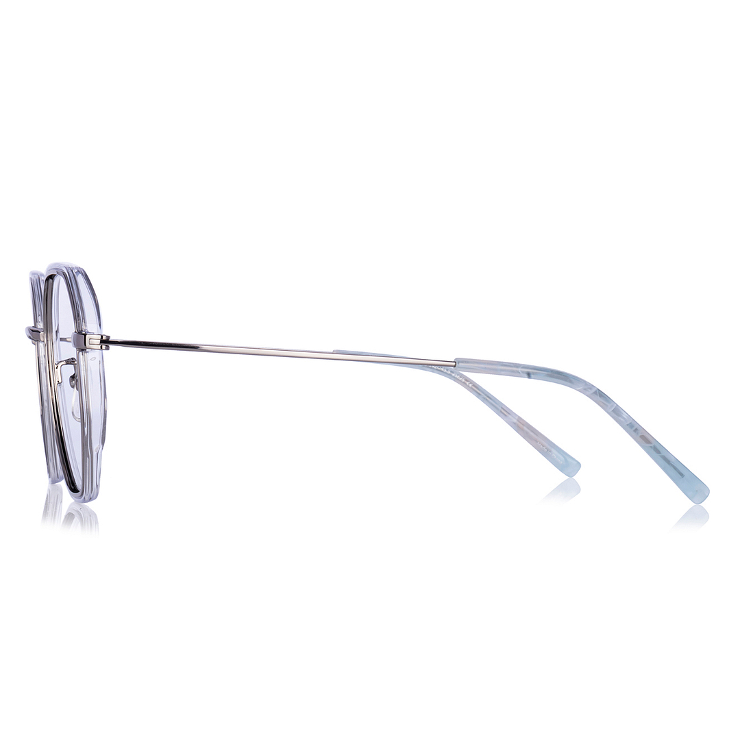 +NICHE Light Gunmetal Full Rim Polygon right side