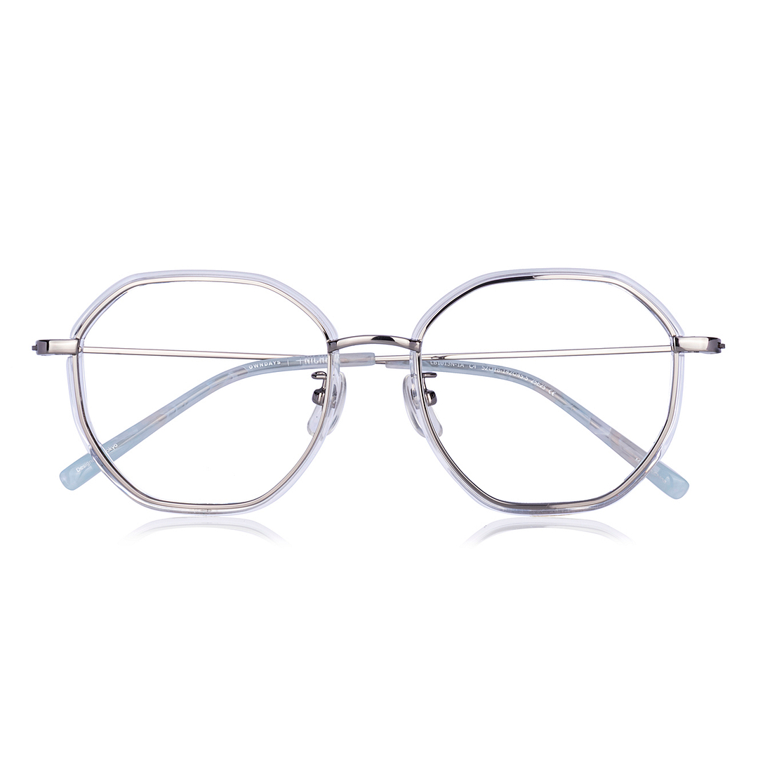 +NICHE Light Gunmetal Full Rim Polygon right side
