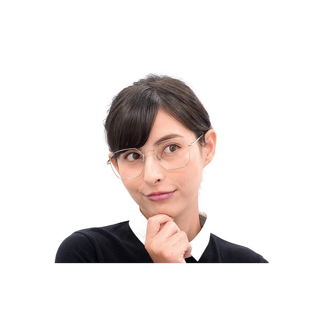 +NICHE Black Full Rim Polygon left side