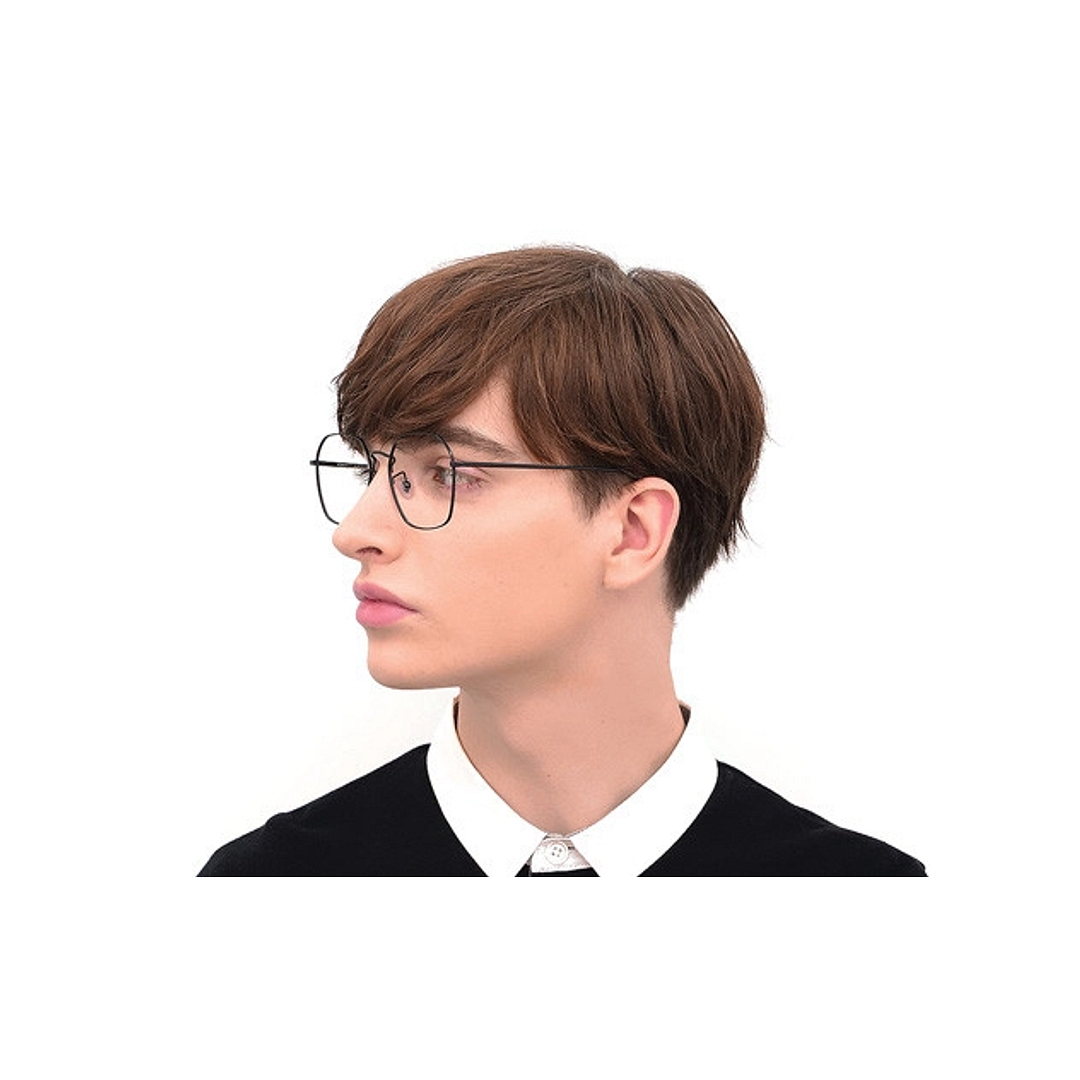 +NICHE Black Full Rim Polygon right side