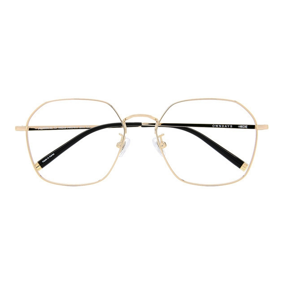 +NICHE Gold Full Rim Polygon right side