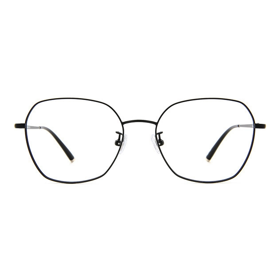 +NICHE Black Full Rim Polygon right side