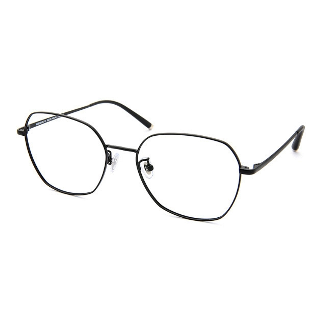 +NICHE Black Full Rim Polygon left side