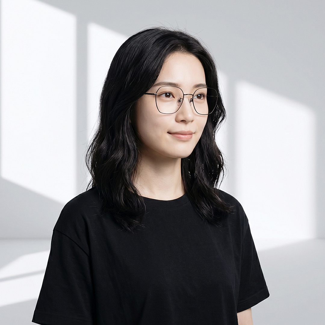 +NICHE Matte Black Full Rim Polygon left side