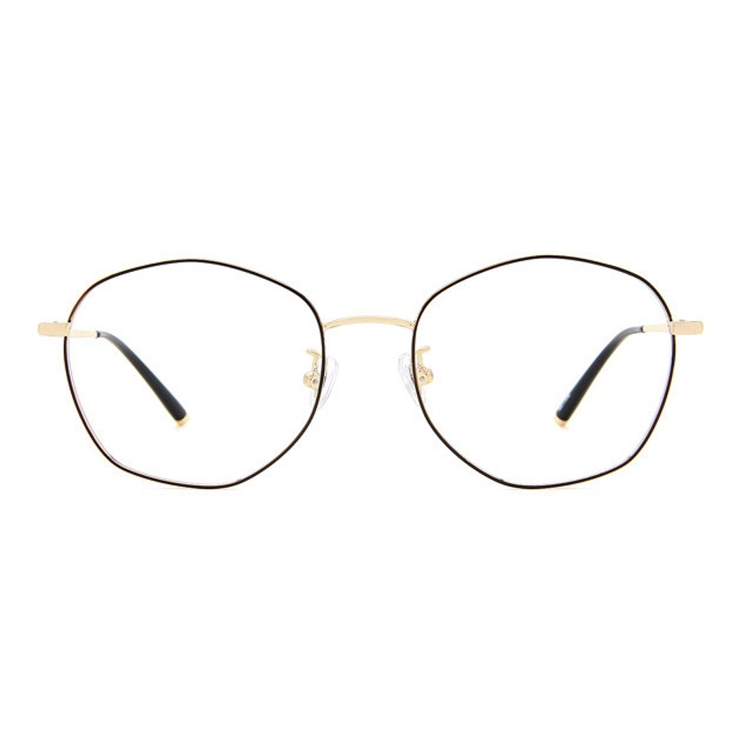 +NICHE Light Brown Full Rim Polygon right side