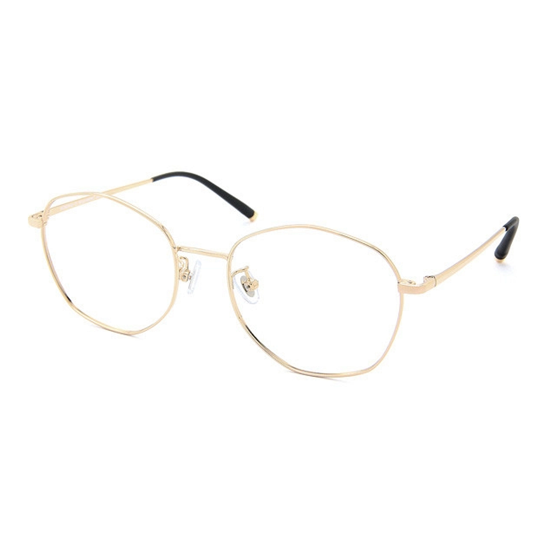 +NICHE Gold Full Rim Polygon left side