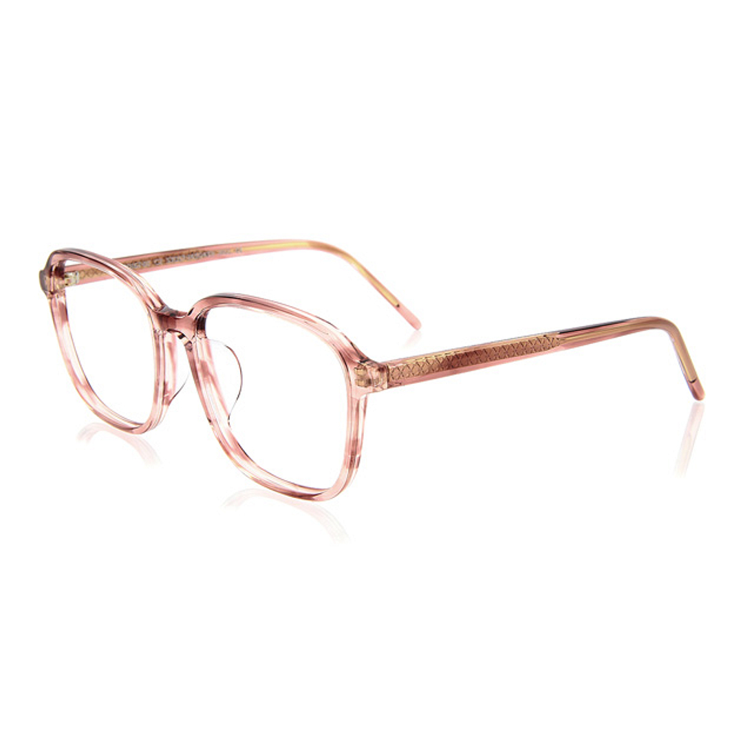 +NICHE Clear Red Demi Full Rim Wellington left side