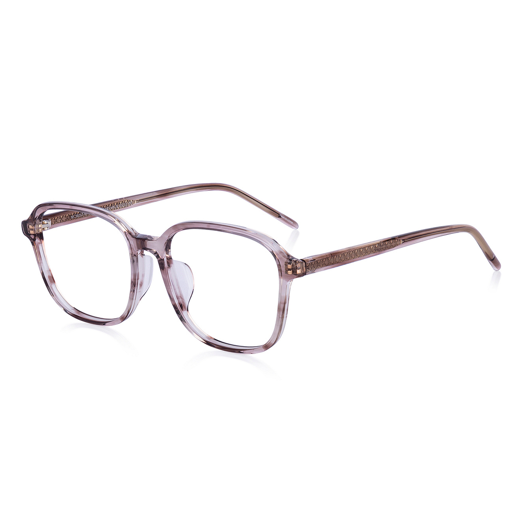 +NICHE Clear Brown Demi Full Rim Wellington left side