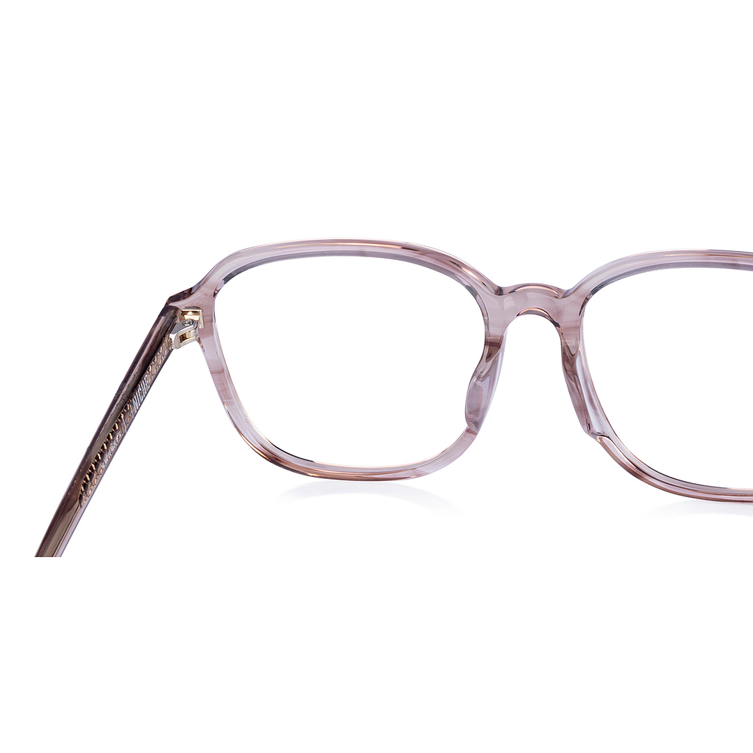 +NICHE Clear Brown Demi Full Rim Wellington left side