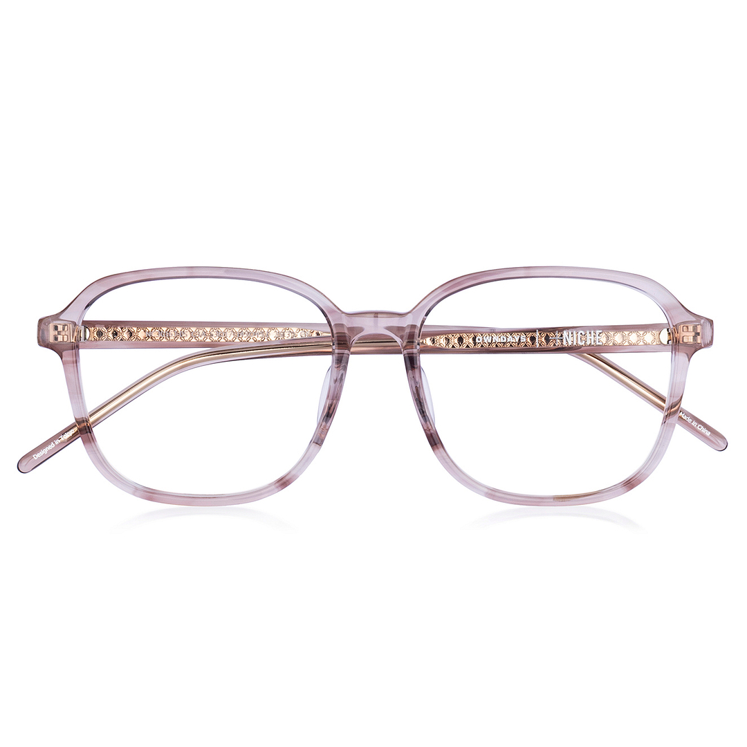 +NICHE Clear Brown Demi Full Rim Wellington right side