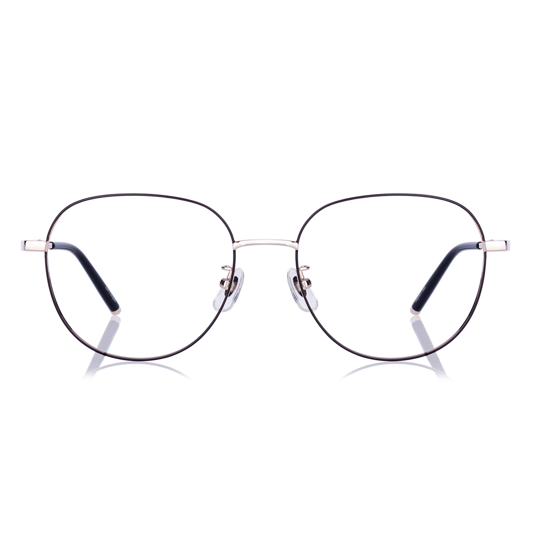 +NICHE Gold Full Rim Boston left side