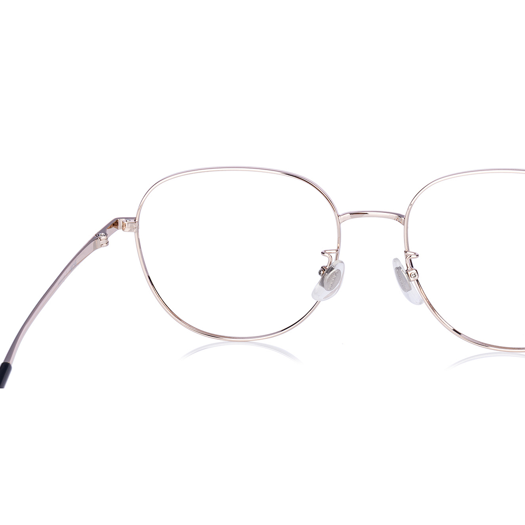 +NICHE Gold Full Rim Boston left side