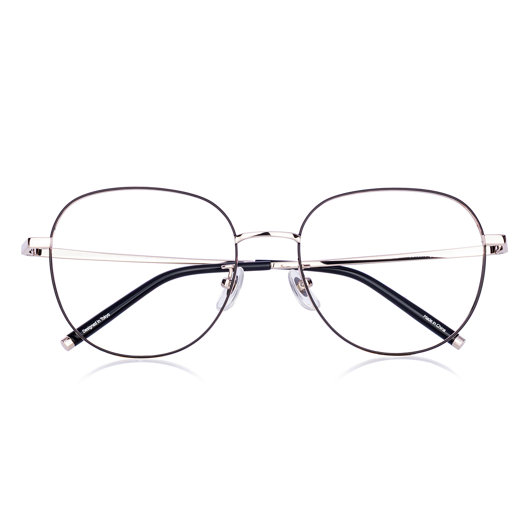 +NICHE Gold Full Rim Boston right side