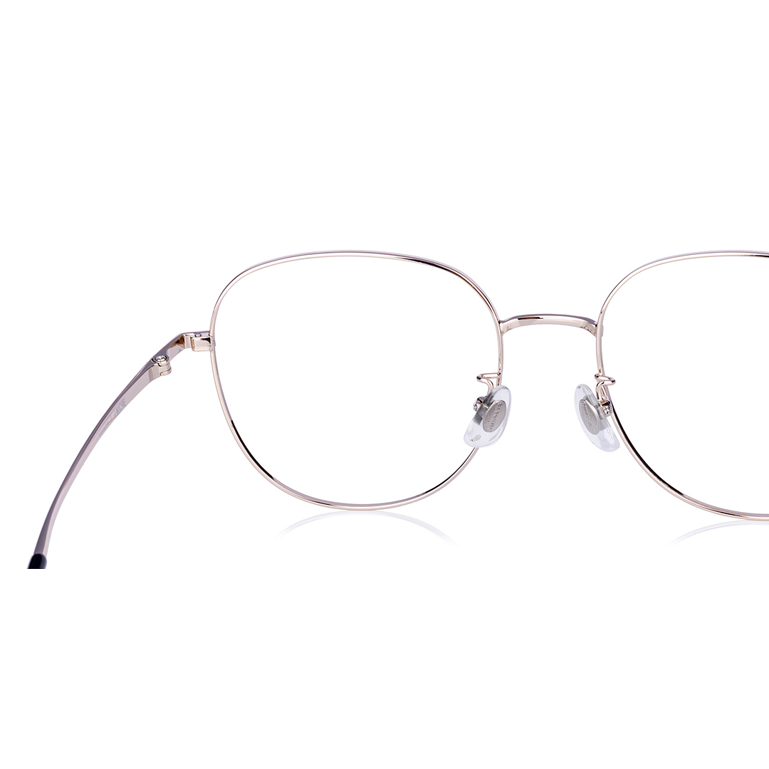 +NICHE Gold Full Rim Boston left side