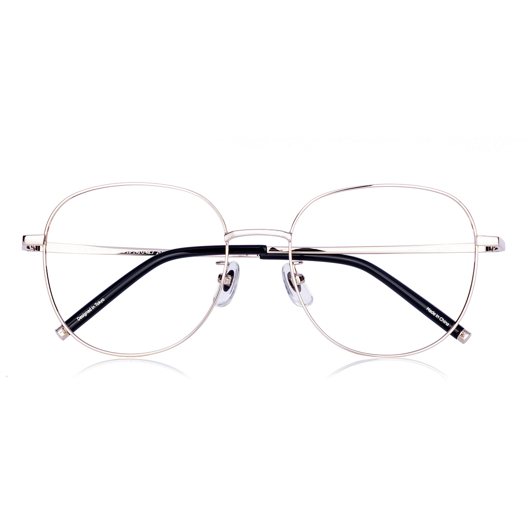 +NICHE Gold Full Rim Boston right side