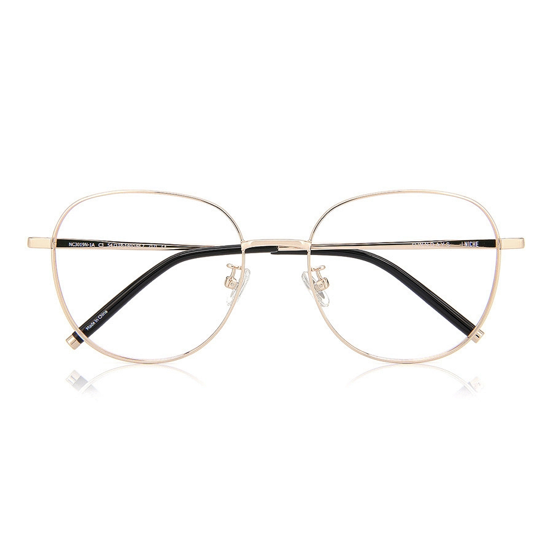 +NICHE Gold Full Rim Boston right side