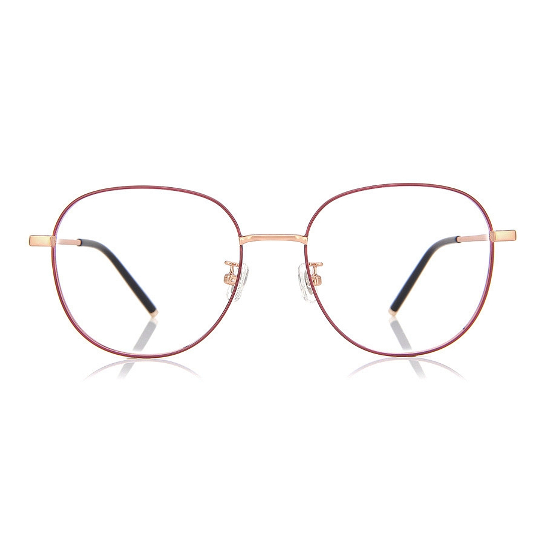 +NICHE Pink Full Rim Boston right side