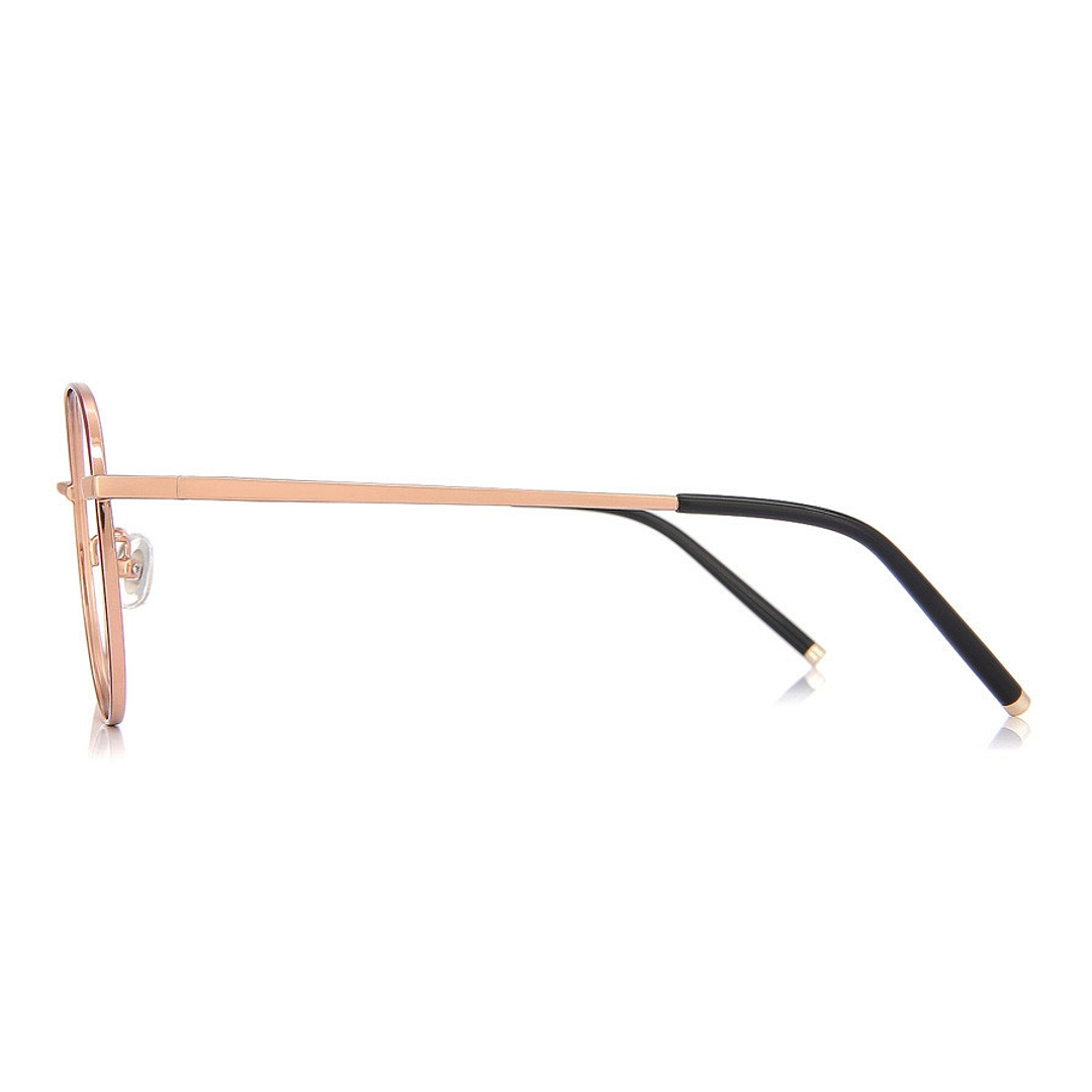 +NICHE Pink Full Rim Boston left side