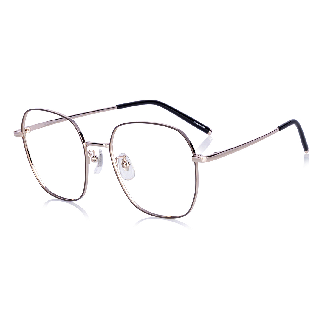 +NICHE Gold Full Rim Wellington left side