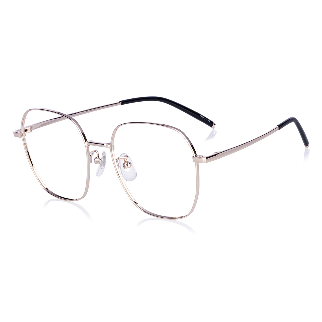 +NICHE Gold Full Rim Wellington left side