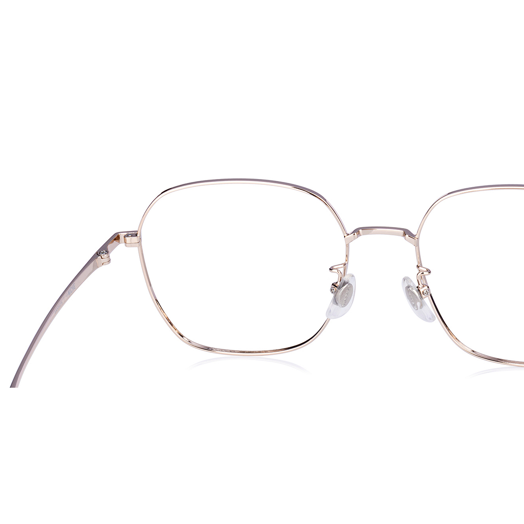 +NICHE Gold Full Rim Wellington left side