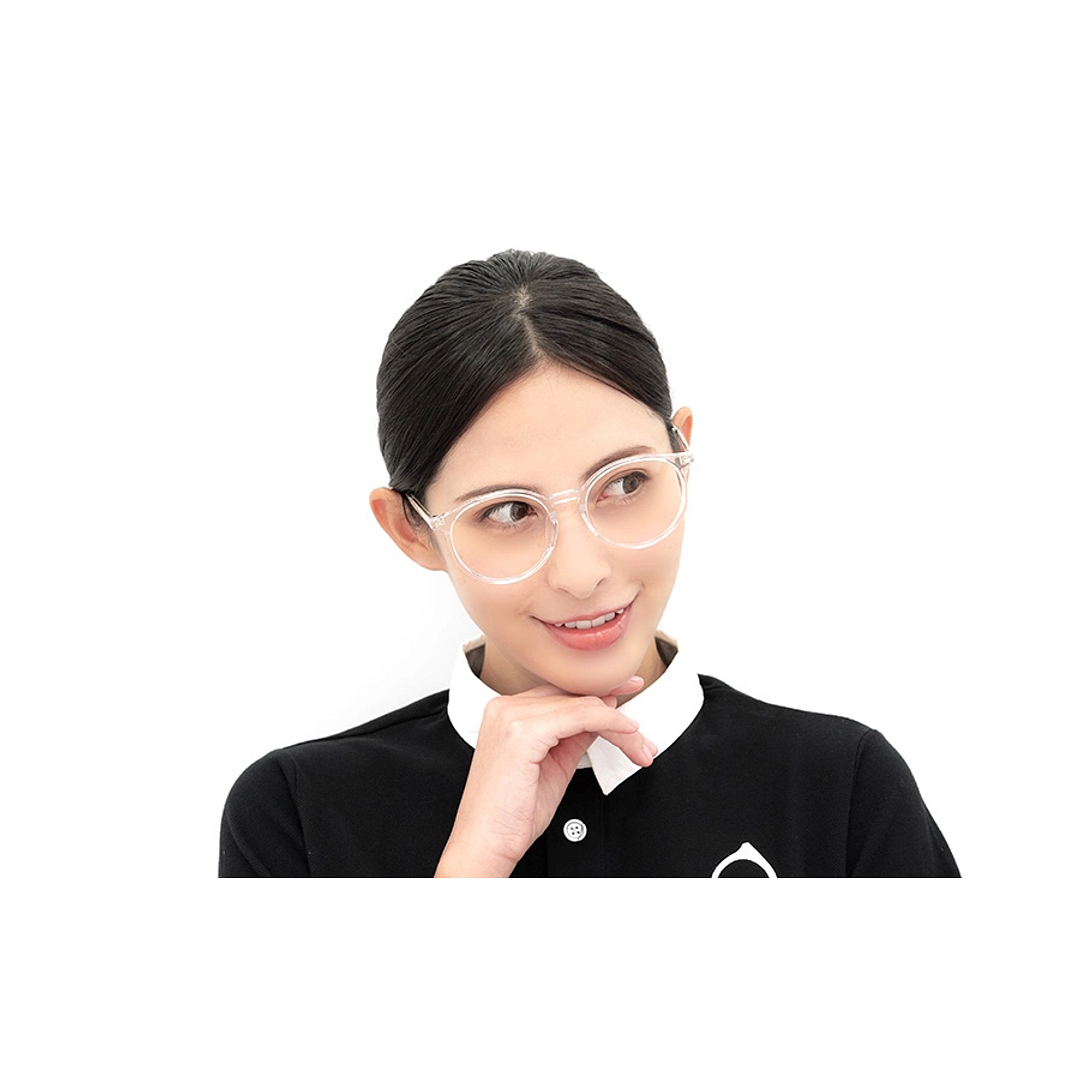 +NICHE Light Brown Full Rim Boston left side