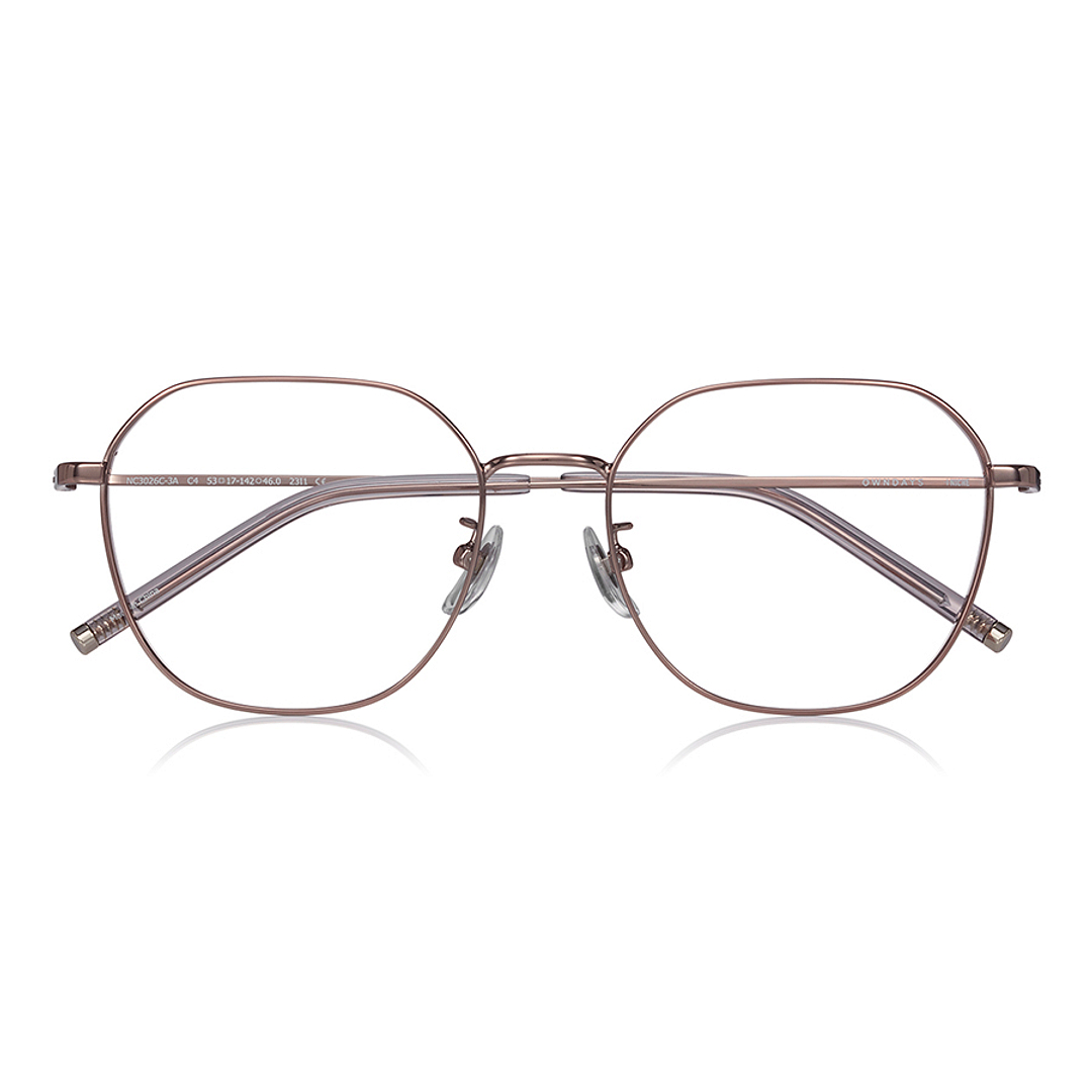 +NICHE Gold Full Rim Polygon right side