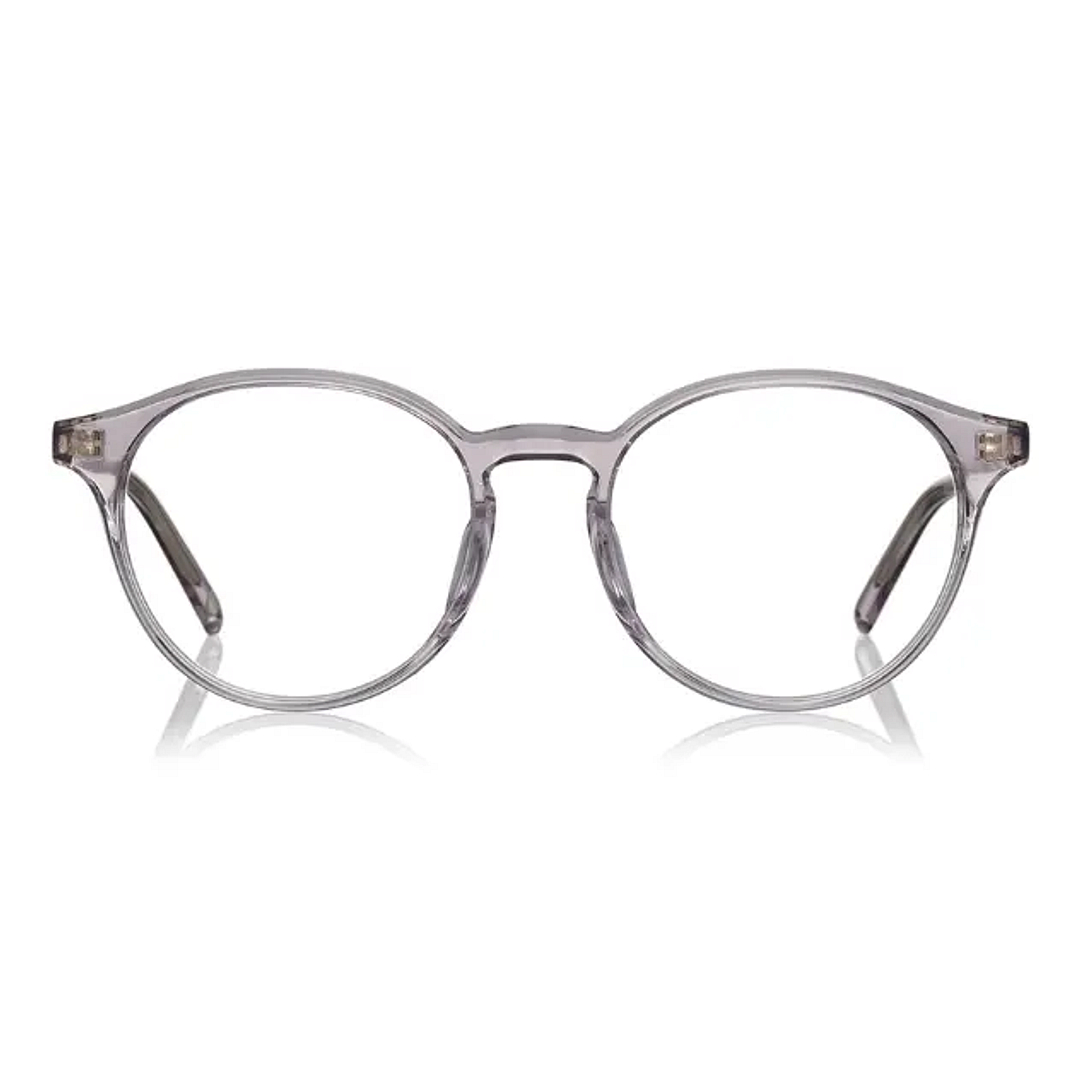 +NICHE Clear Pink Full Rim Boston right side