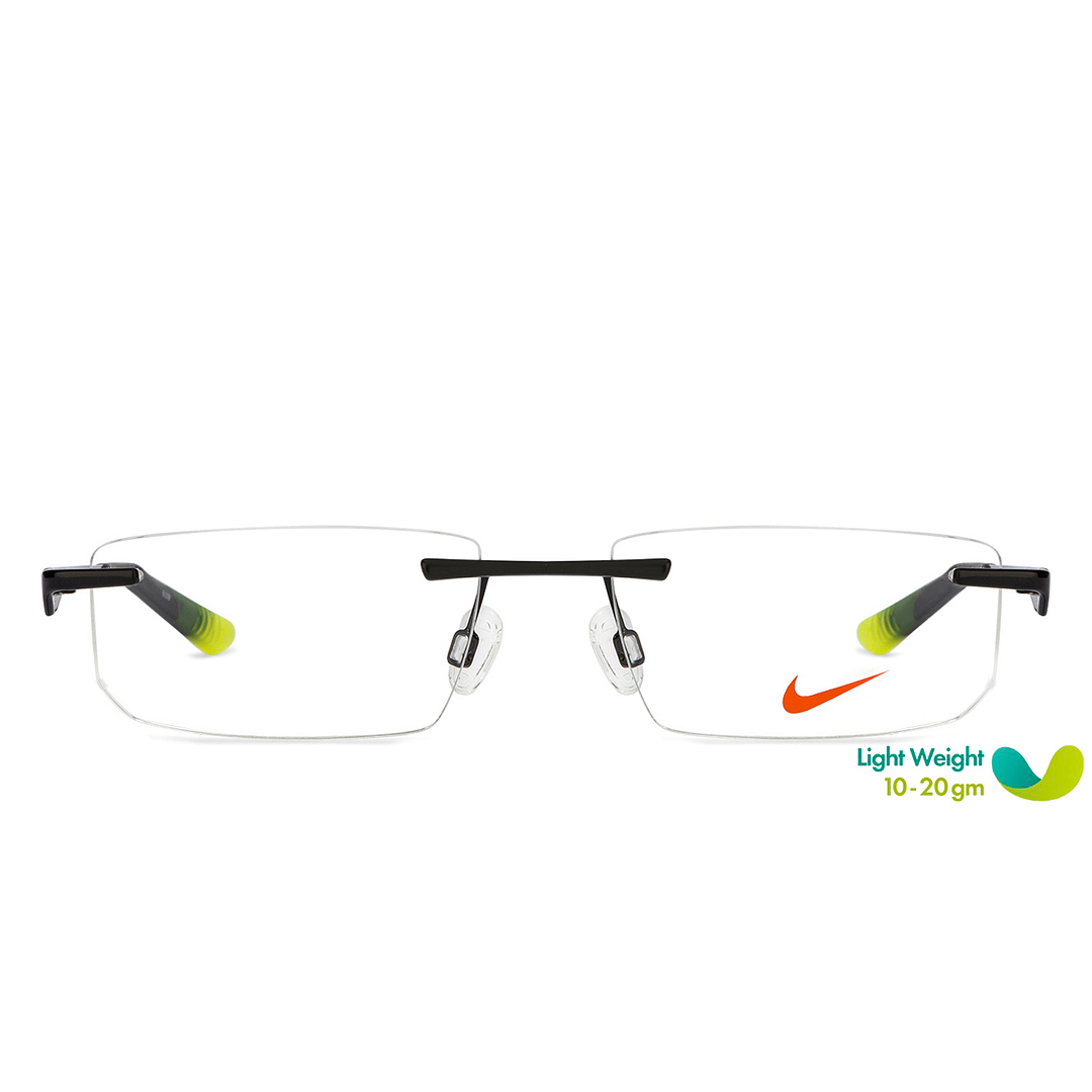 Buy Nike 7906IN Size:51 Black Green 006 Eyeglasses at Lenskart.