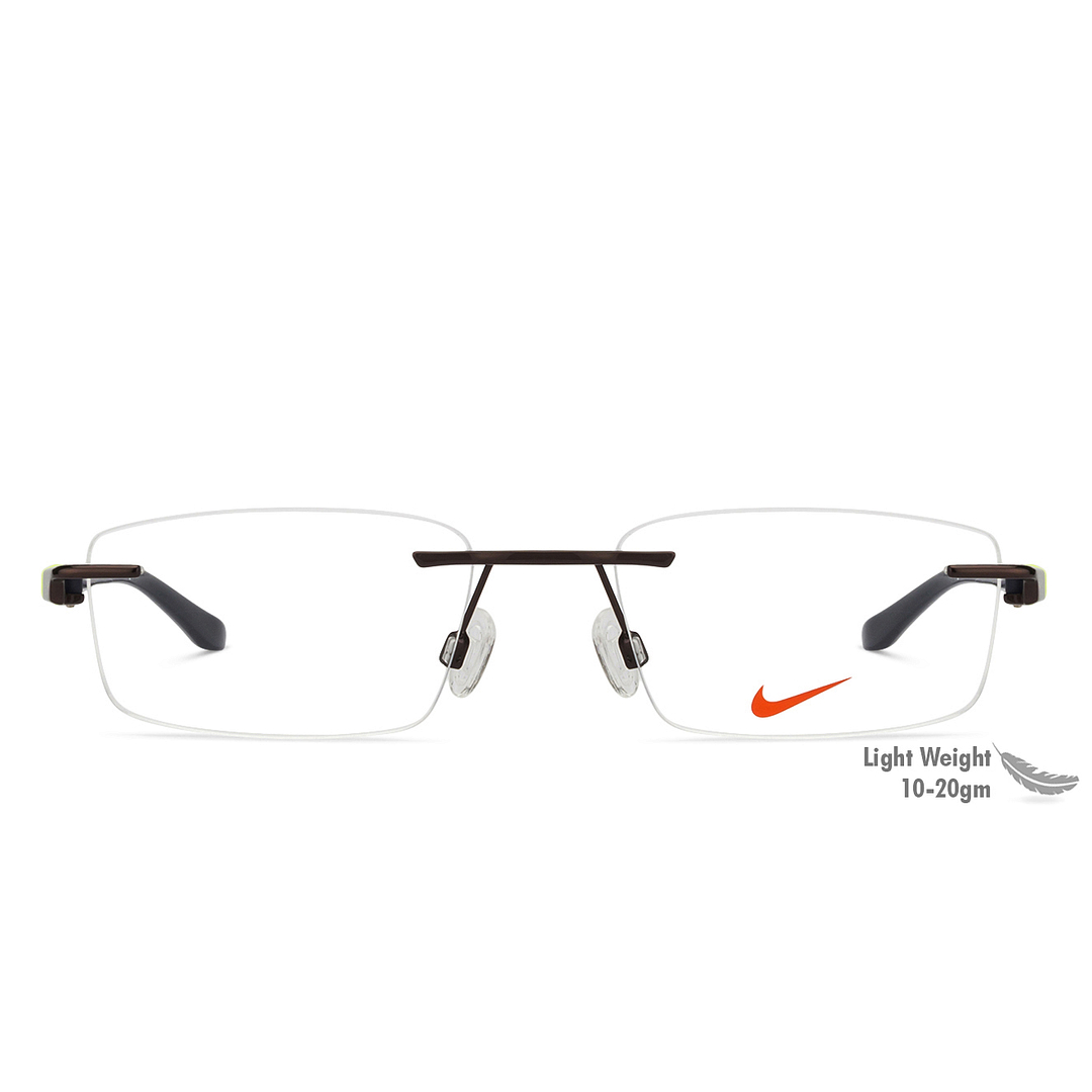 Buy Nike 7923IN Medium Size-52 Black Blue 029 Unisex Eyeglasses at