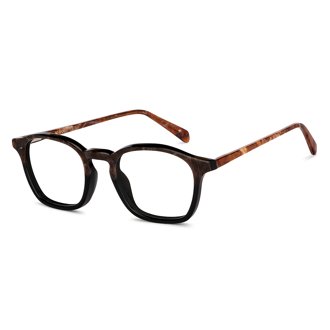 OJOS Dark Brown Full Rim Rectangle right side