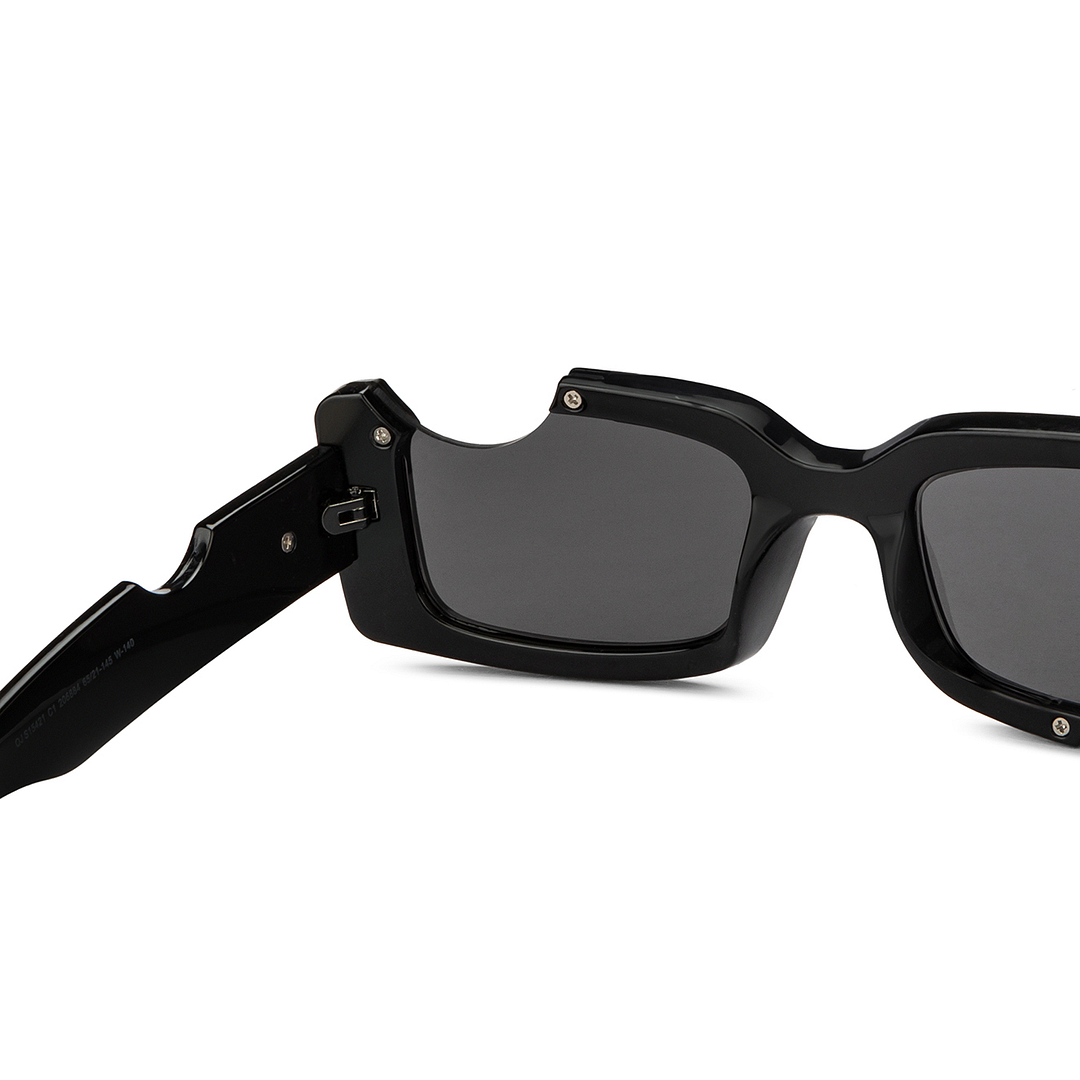 OJOS Black Full Rim Rectangle right side