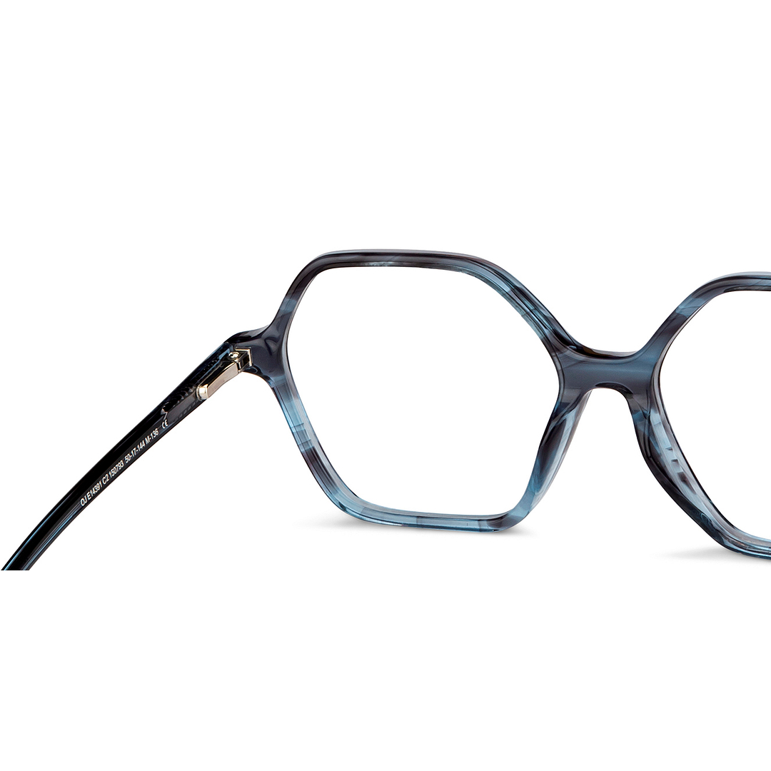 OJOS Black Full Rim Geometric right side