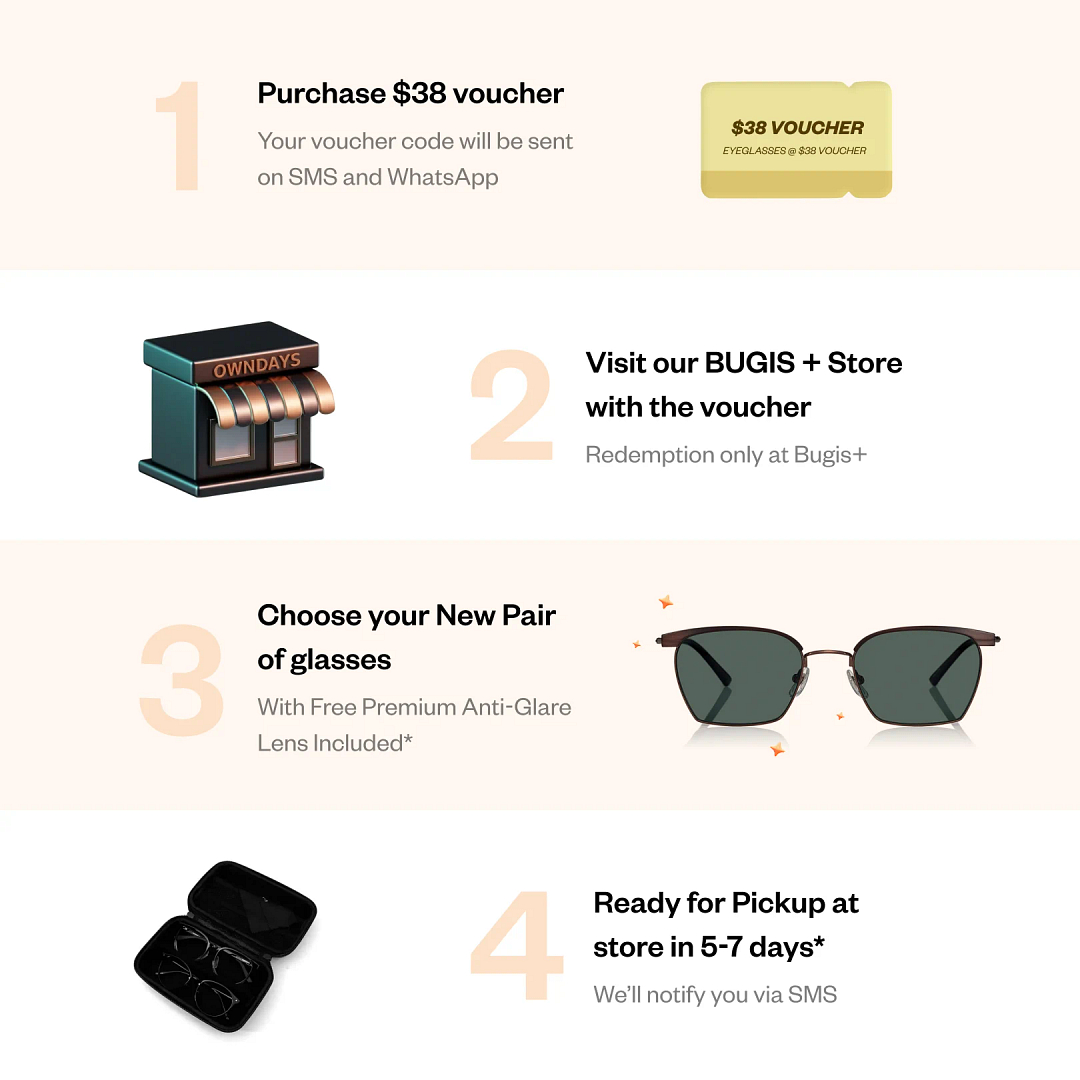 OWNDAYS Eyeglasses at 38 Dollar right side