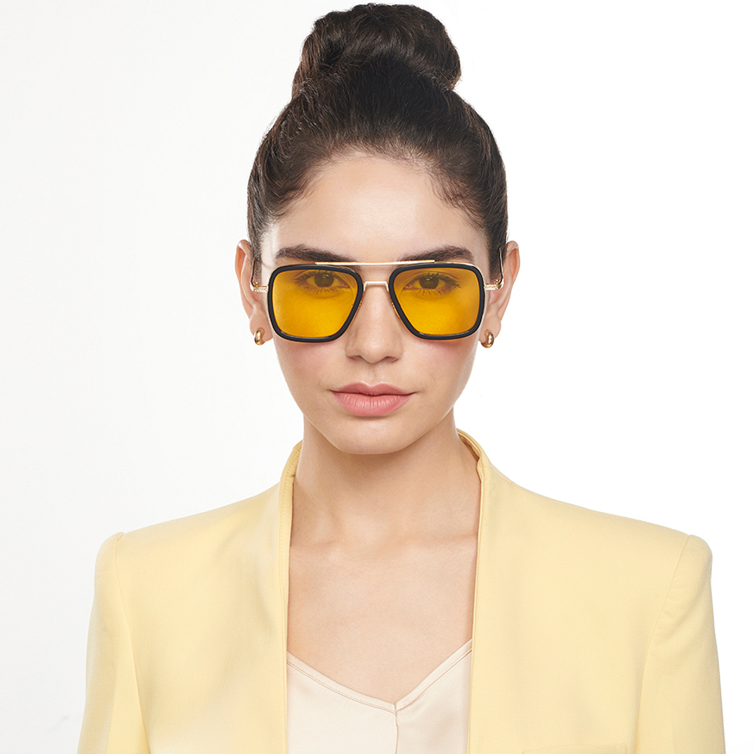 OJOS Black Full Rim Rectangle right side