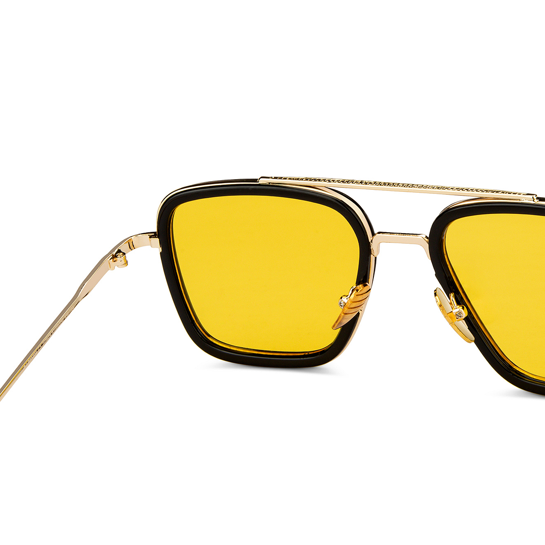 OJOS Black Full Rim Rectangle right side